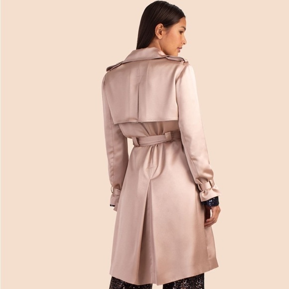 Trina Turk SOUTH TRENCH COAT S - Picture 13 of 13